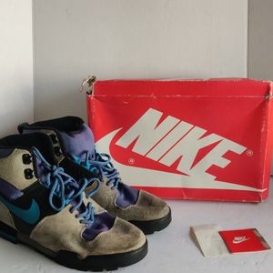 Vtg Nike lava high ral B-R/CHAR B/BLK/EB 8077
